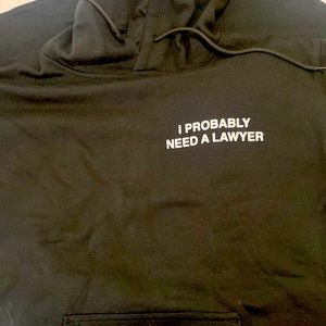 Black ALF hoodie